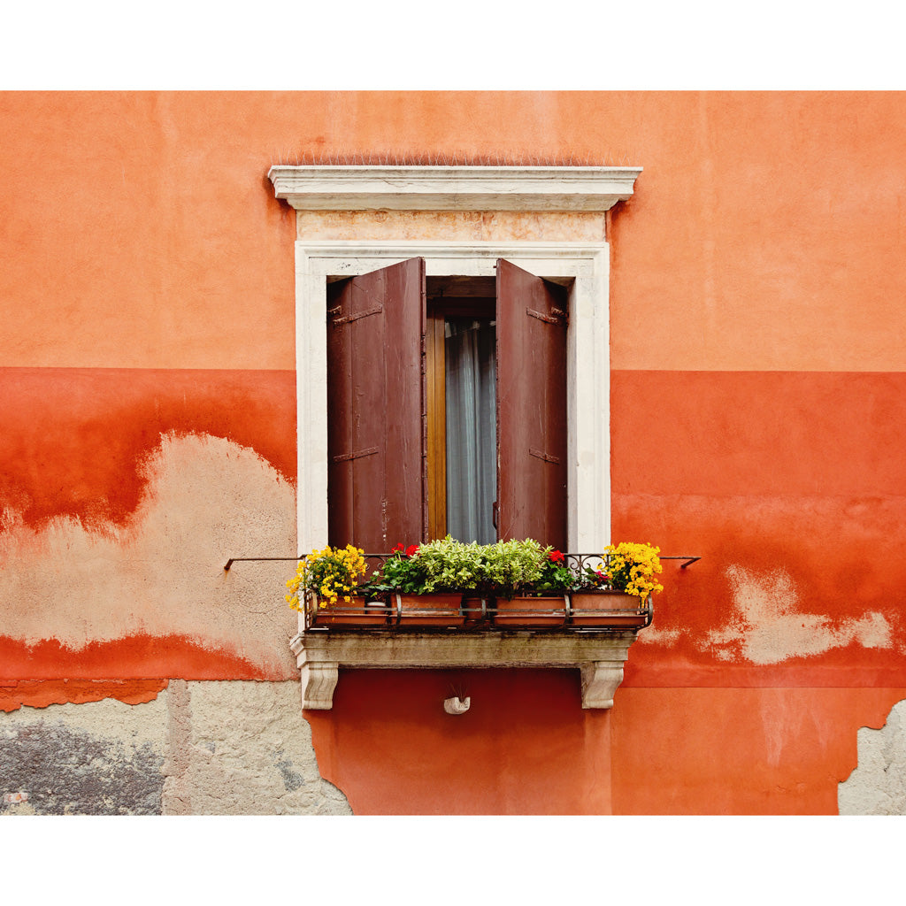 Venice Italy Window No. 1 Photograph 4x5