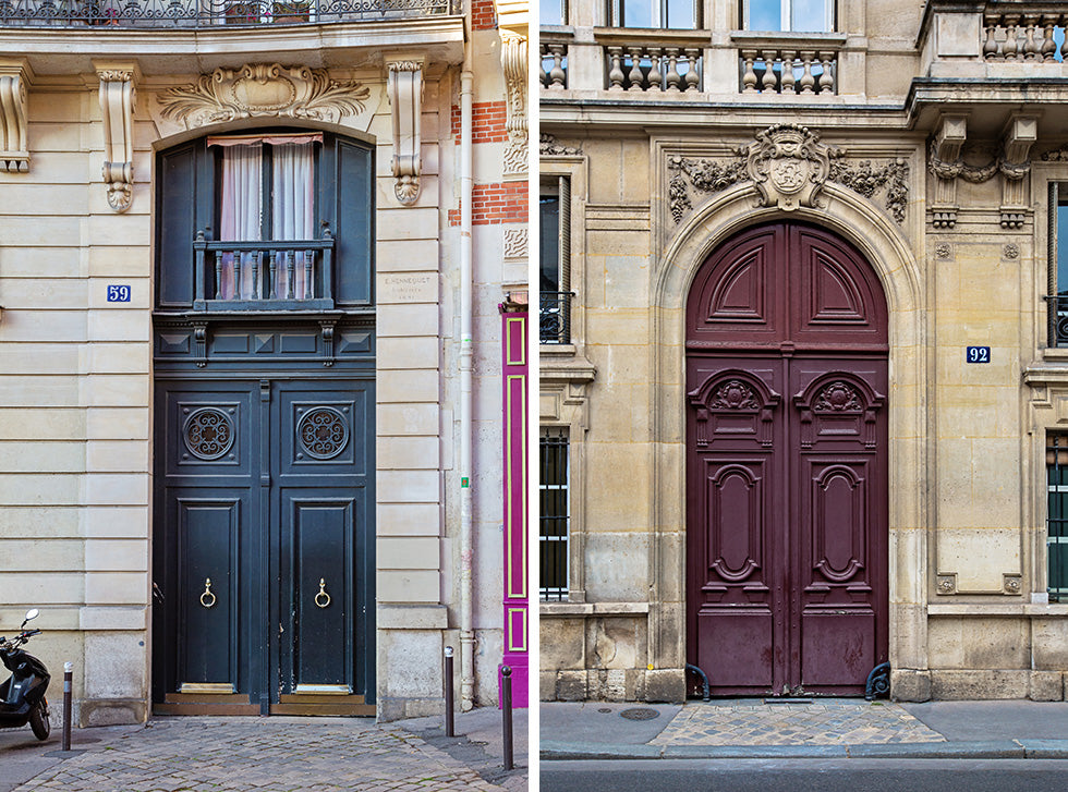 Paris Door Photography | Melanie Alexandra