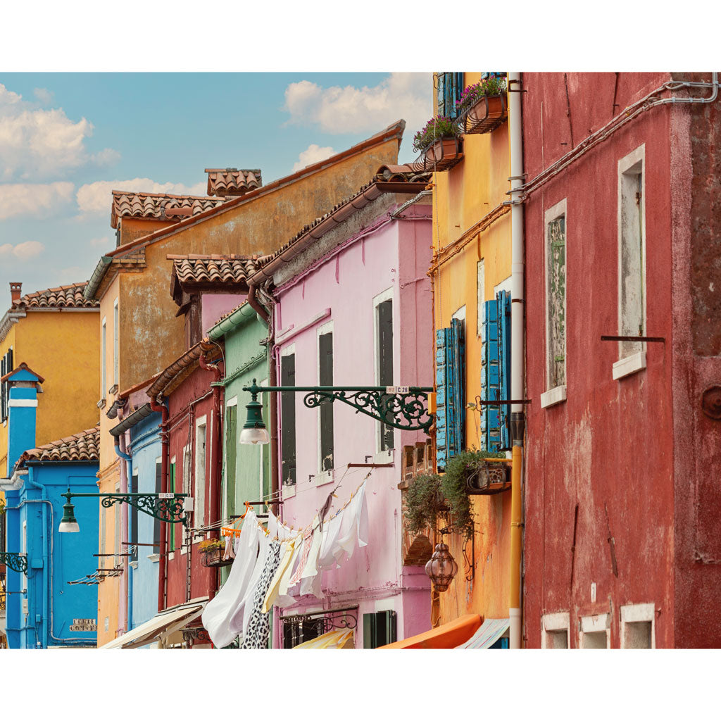Colors of Burano Italy No. 9 - Photography Print