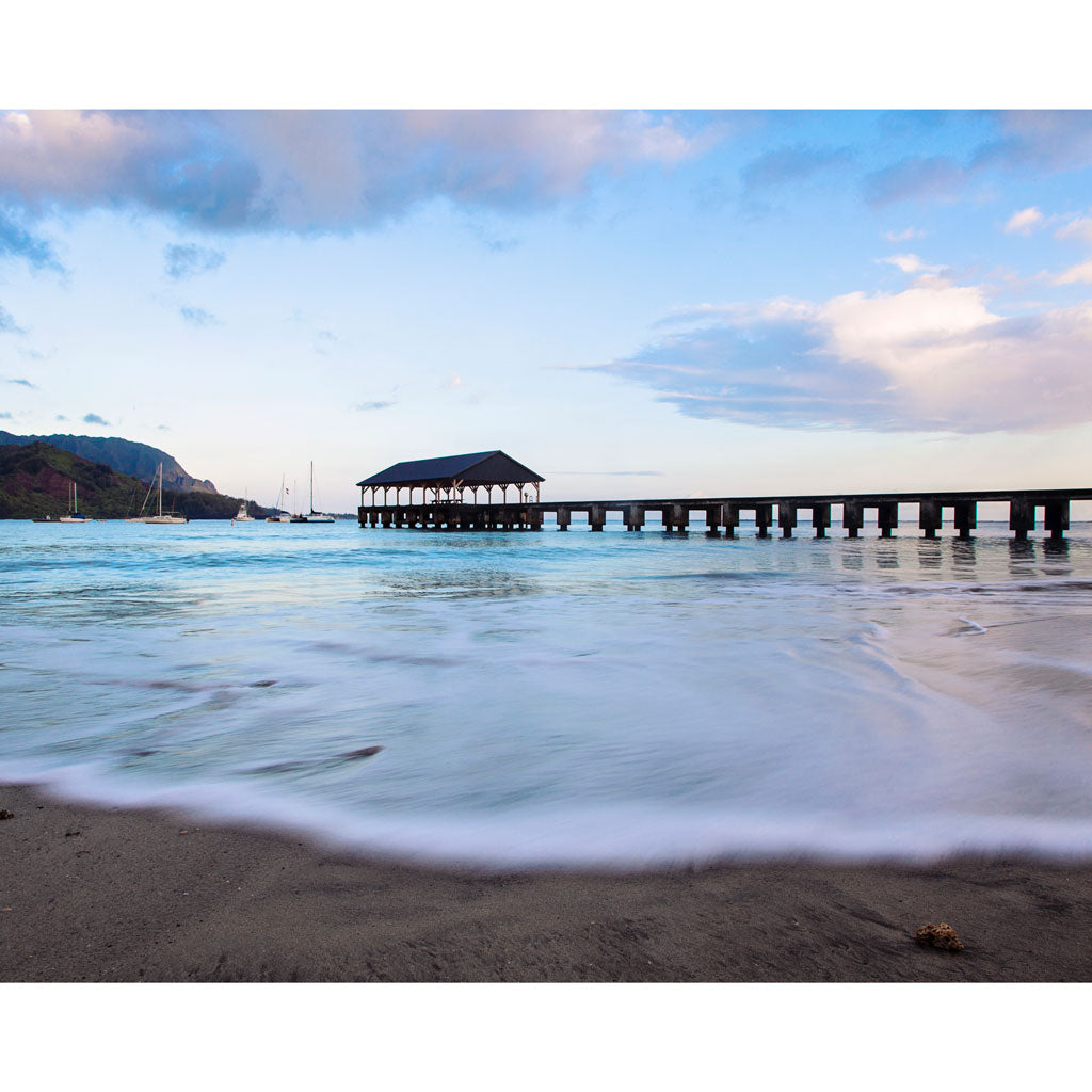 Hanalei Kauai Sunrise Photography Print