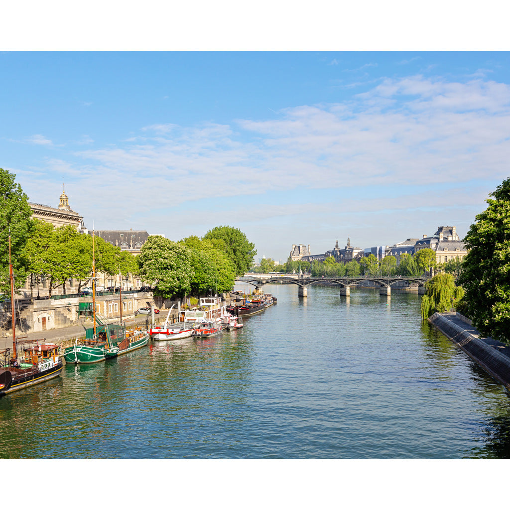 Afternoon Along the Seine Paris Photography Print 4x5