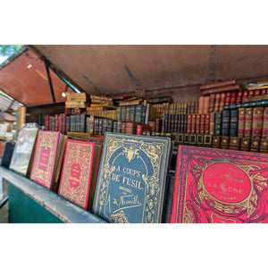 Books Along the Seine - Paris Photograph 2x3
