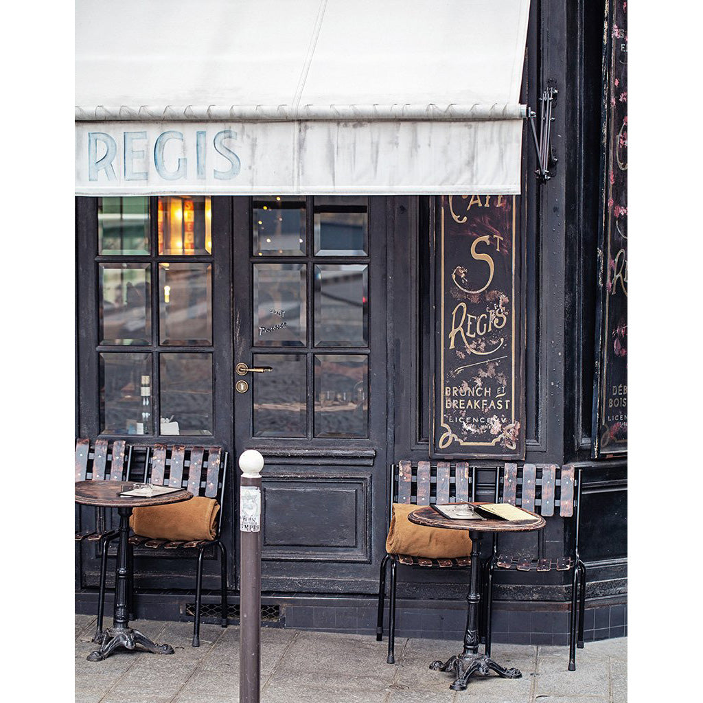 Cafe on Ile Saint-Louis Photography Print