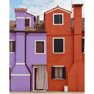 Colors of Burano No. 7 Fine Art Photograph 4x5