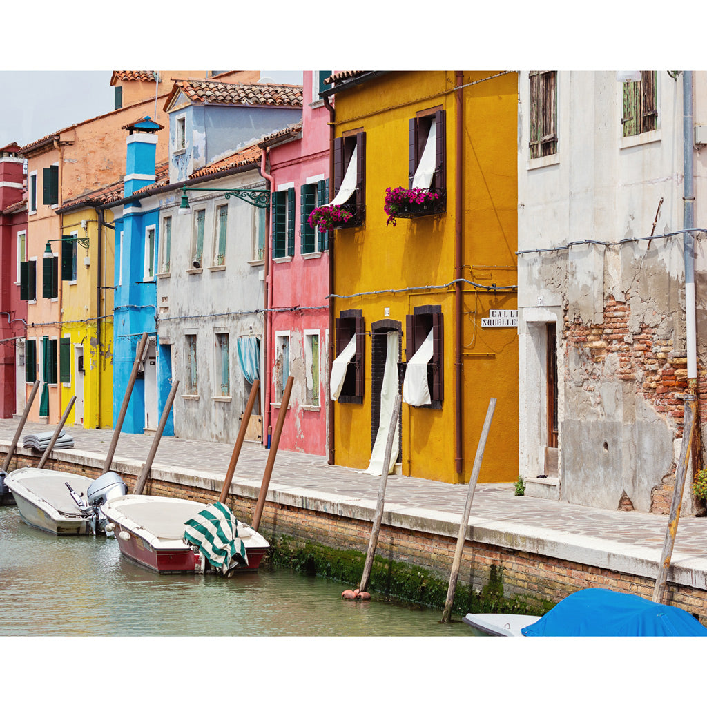 COLORS OF BURANO No. 6 Photography Print 4x5