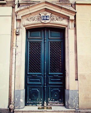 Paris Doors No. 104 | Melanie Alexandra Photography