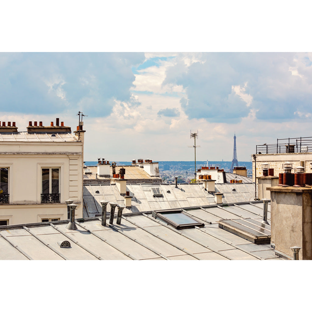 Eiffel View from Montmartre Photography Print 2x3