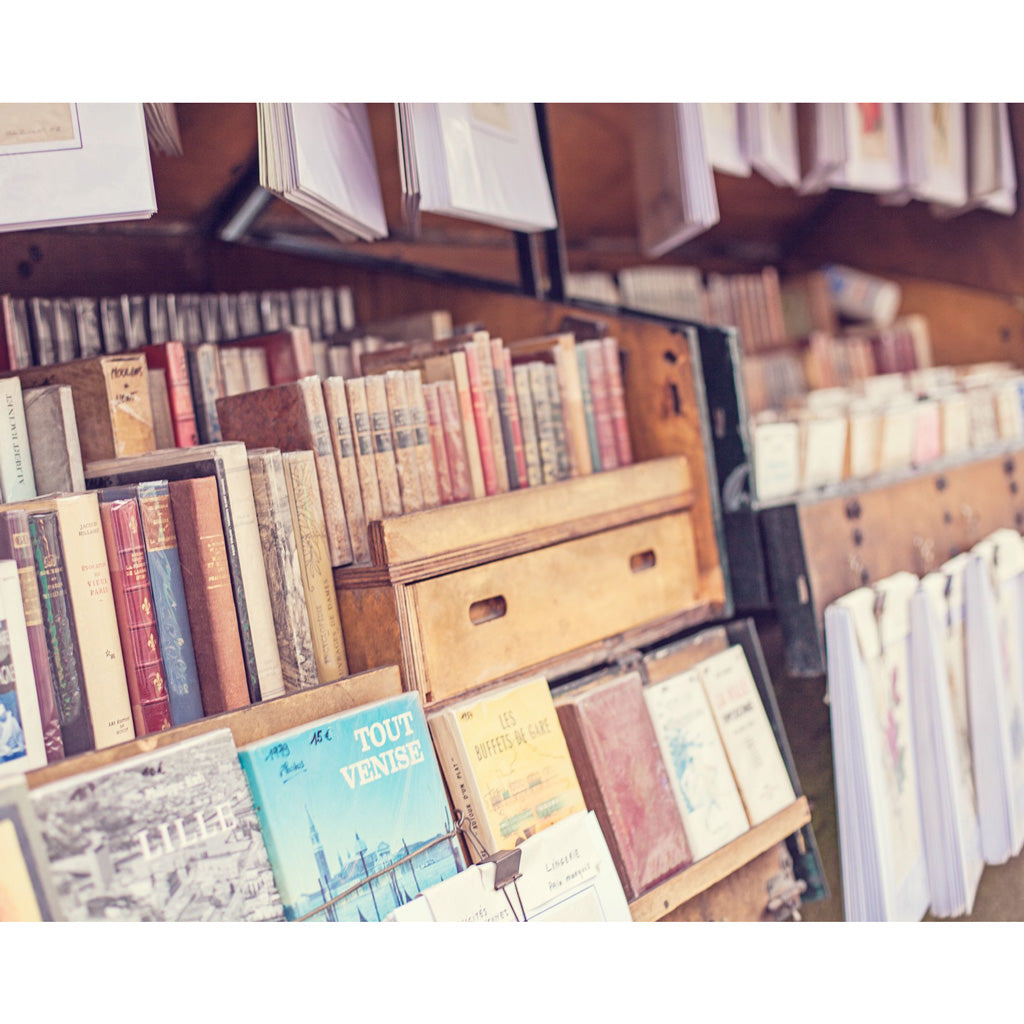 Finding Friends - Paris Bookseller Print