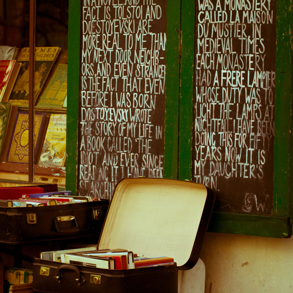 In Good Company | Paris Bookstore Photograph