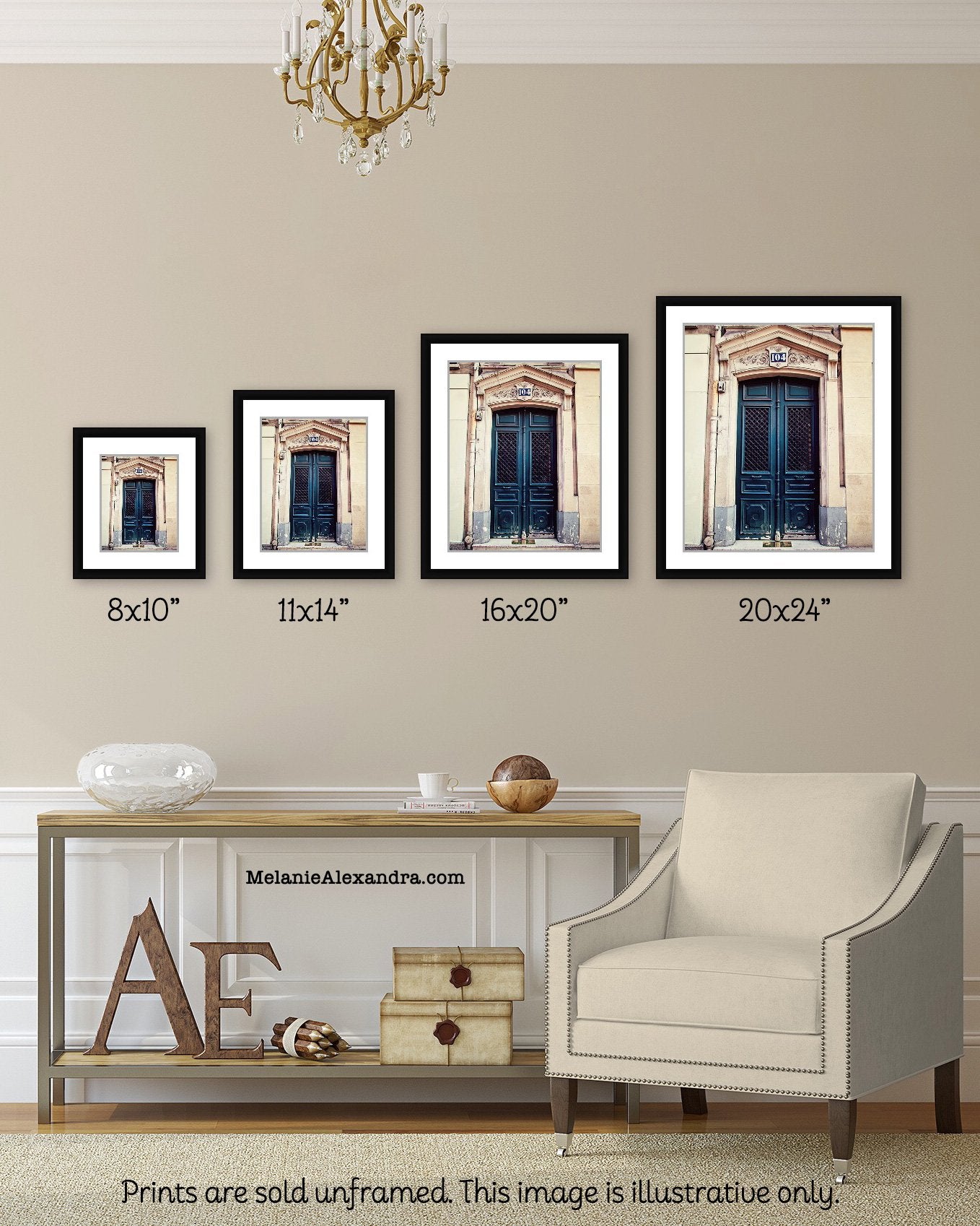 Italy Door Photography Wall Art - Sizes Available - Melanie Alexandra