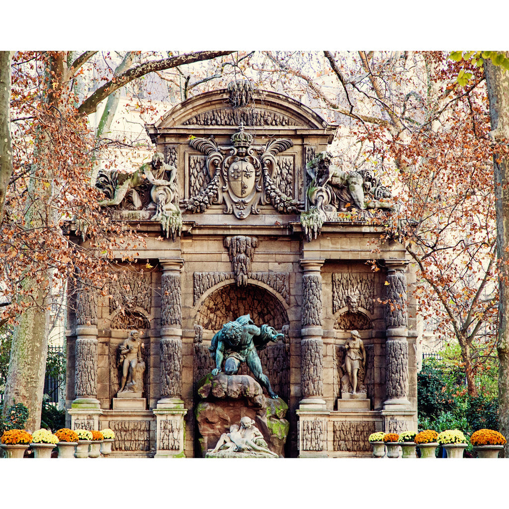 Medici Fountain in Autumn Photography Print