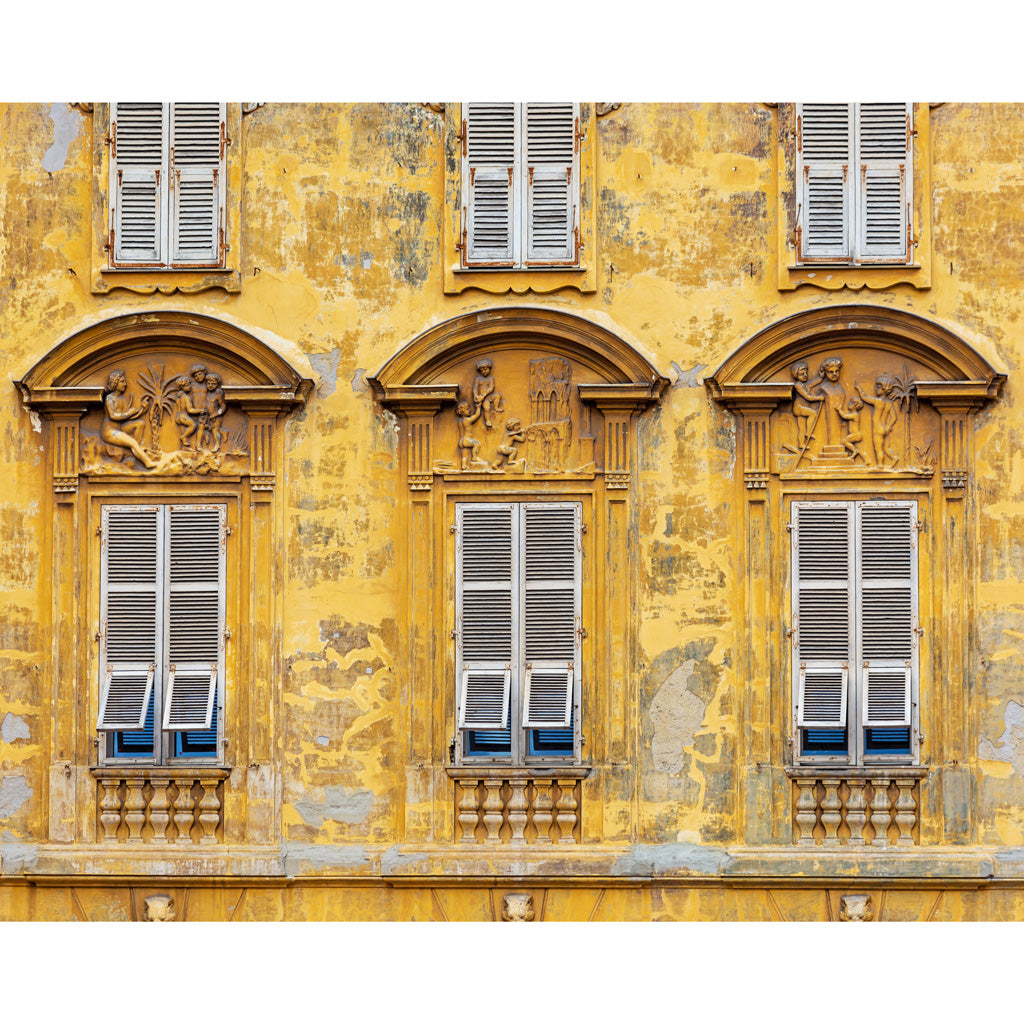 Old World Nice Architecture Facade Art Print 4x5