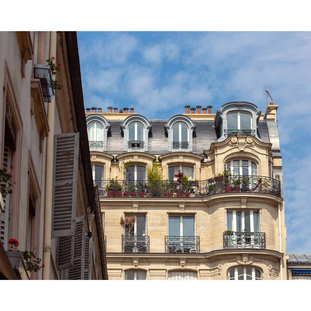 Parisian Facade | Paris Photography Print 4x5