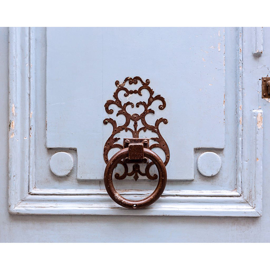 Powder Blue | Paris Door Photograph