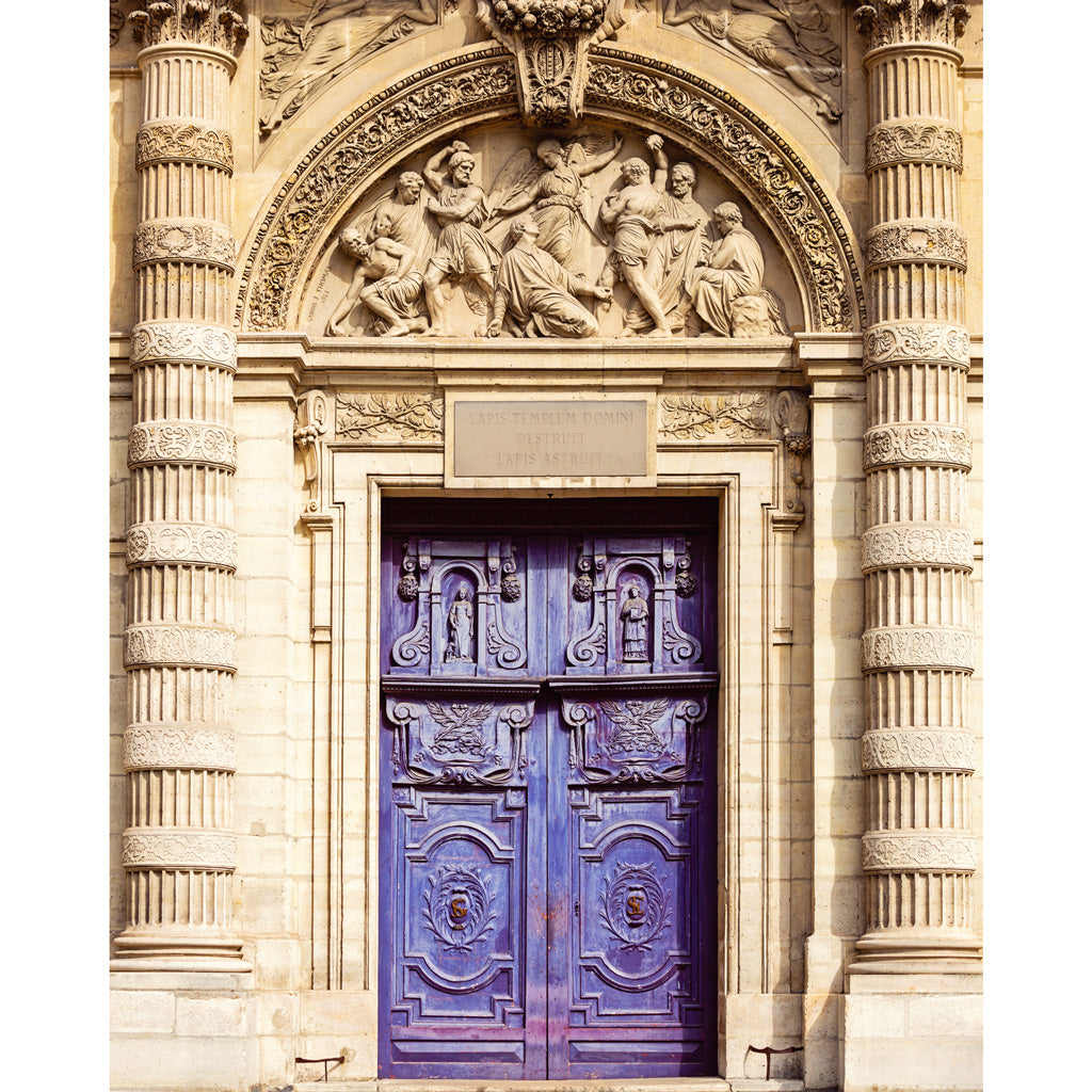 SAINT-ETIENNE-DU-MONT DOORS Print
