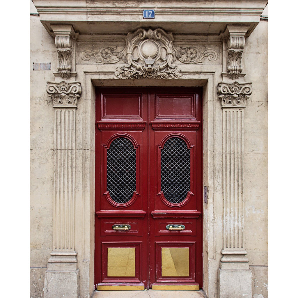 Paris Photography | Red Doors