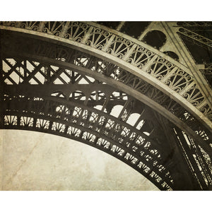 Eiffel Tower Photograph Sepia Print