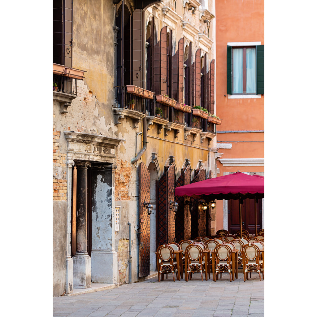 Venetian Cafe Photography Print 2x3