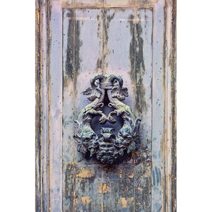 Venetian Door Knocker Wall Art Print 2x3