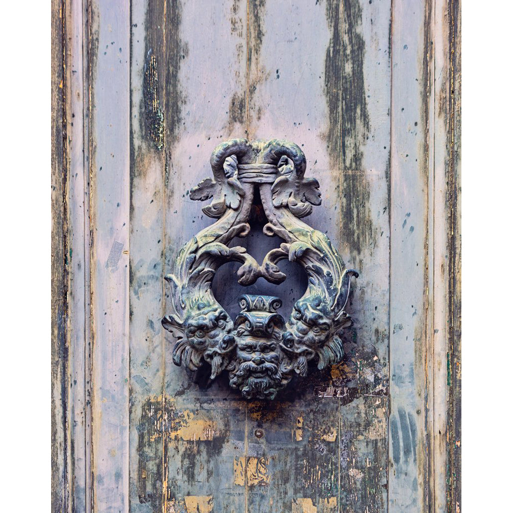 Venetian Door Knocker Wall Art Print 4x5