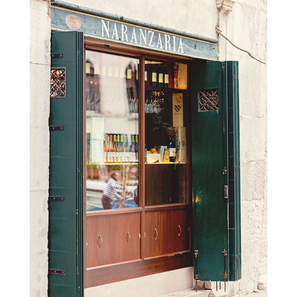 Venice Window Reflection Photography Print 4x5