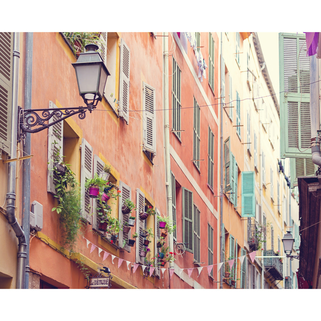 Vieux Nice Wall Art Print 4x5