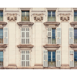 Nice France Architecture Facade Photograph 4x5